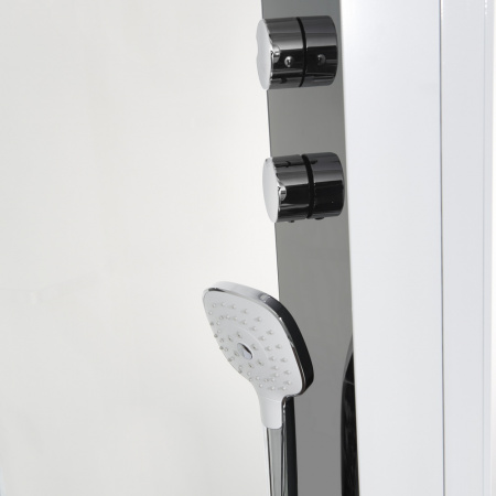 Фото душевая кабина orans sr-89101ls white, long door handle 100x100 см