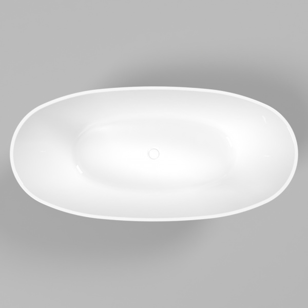 Фото ванна из искусственного камня whitecross onyx b 160x75 см 0205.160075.100