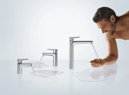 Фото смеситель для раковины hansgrohe talis e 71717000