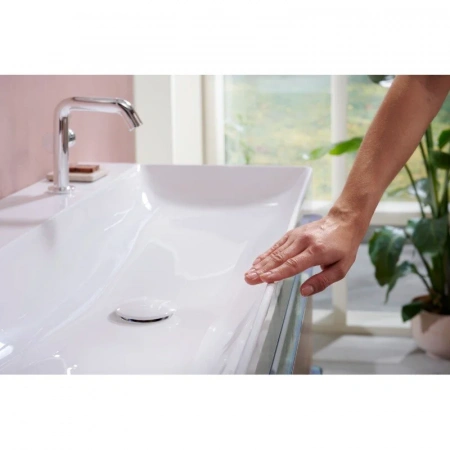 Фото смеситель для раковины hansgrohe tecturis s 73321000