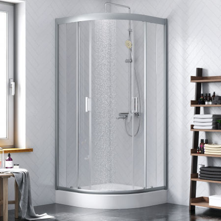 Фото душевое ограждение damixa skyline 90х90 см dx35wg-301-090mt