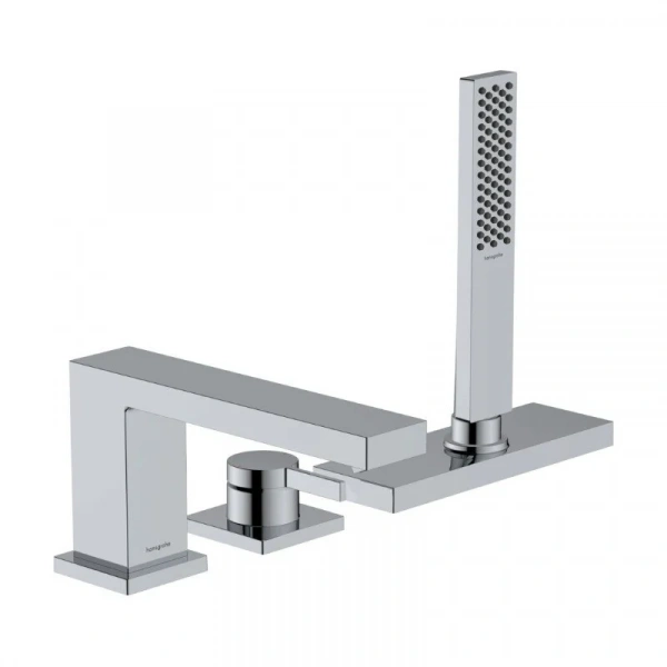 Фото смеситель дна борт ванны hansgrohe tecturis e 73443000