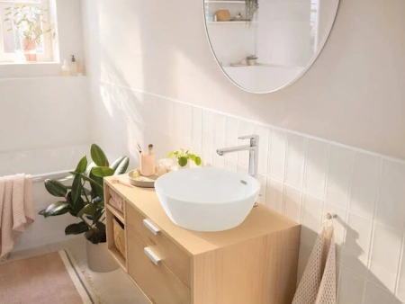 Фото смеситель для раковины hansgrohe rebris s 72590000
