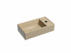 Раковина подвесная Ceramicanova Element 41.7 см, цвет: капучино CN6051LMC