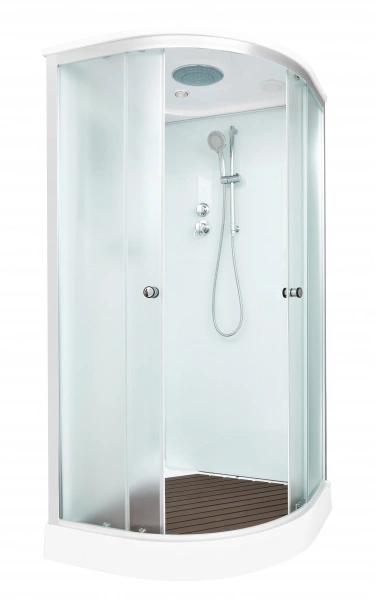 Фото душевая кабина dto 80x80 см d08sel с электрикой