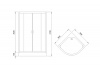 Фото душевая кабина royal bath fato rb 90x90 см rb90hk-t-bl fato