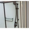 Фото душевая кабина frank f409/1 m black 90x90 см 20063