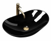 Раковина Rea Royal Black 65 см REA-U0445