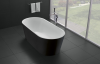 Акриловая ванна BelBagno BB71-1800-NERO 180x80 см