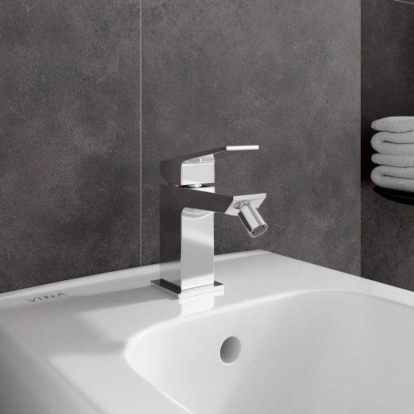 Фото смесители для биде vitra minimax square a43726exp цвет хром