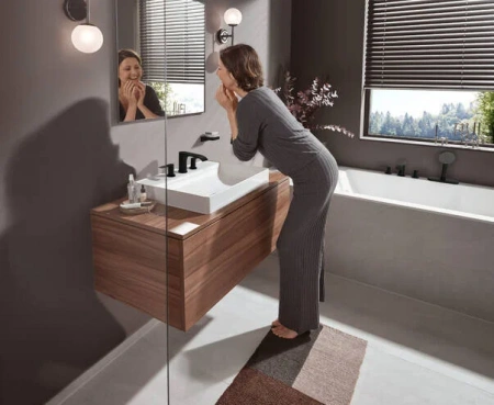 Фото смеситель для раковины hansgrohe vivenis 75033670