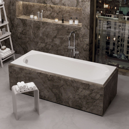 Фото акриловая ванна alba spa baline 170x70 см впр0030000100