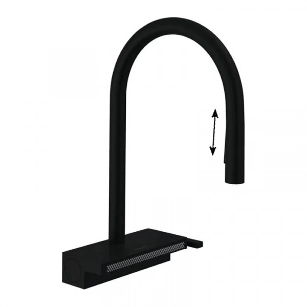 Фото смеситель для кухонной мойки hansgrohe aquno select 73837670