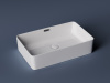 Фото раковина накладная ceramicanova element 60 см, цвет: белый cn5025