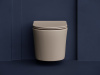 Фото унитаз подвесной, безободковый ceramicanova balearica cn6000mc