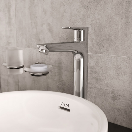 Фото смесители для раковины vitra flow soft a43010exp цвет хром