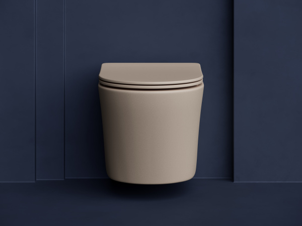 Фото унитаз подвесной, безободковый ceramicanova balearica cn6000mc