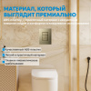 Фото клавиша смыва abber ac0123bg золото брашированное