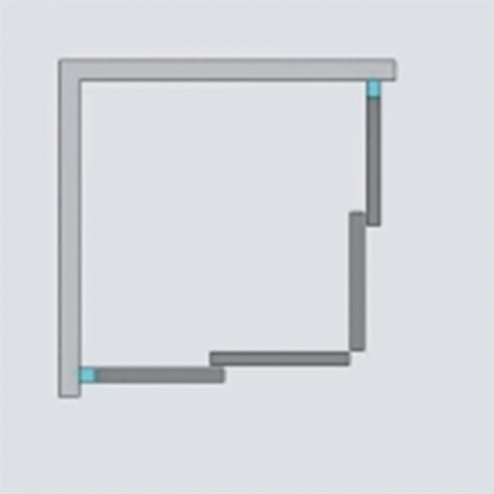 Фото душевое ограждение radaway premium plus d 75x90 см 30433-01-01n