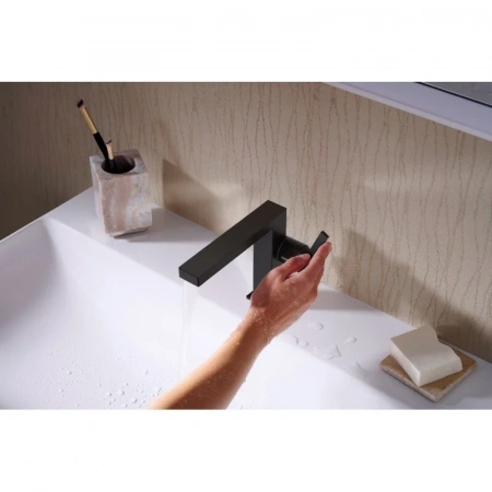 Фото смеситель для раковины hansgrohe tecturis e 73020670