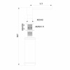 Фото дозатор для мыла wonzon & woghand цвет: белый ww-88sd01-mw