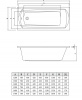Фото акриловая ванна c-bath clio 140x70 см cbq003003