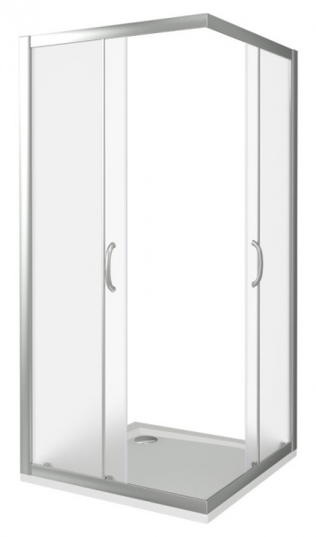 Фото душевое ограждение good door infinity cr-80-g-ch 80 см ин00015