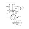 Фото смеситель для кухни grohe concetto new 30273dc1, цвет: сталь