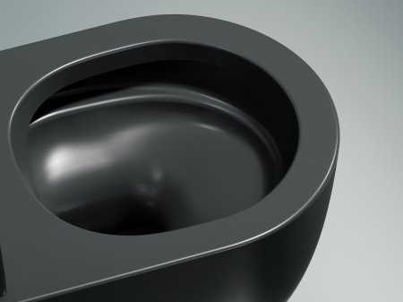 Фото унитаз подвесной, безободковый ceramicanova modena cn6063mdh