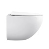 Фото унитаз подвесный black&white 53.5 см w-751