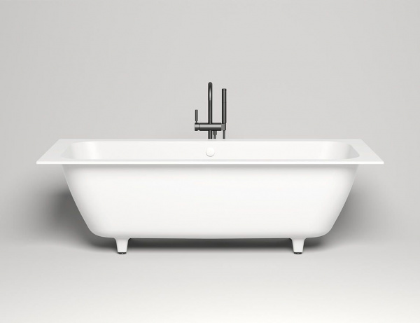 Фото ванна из искусственного камня salini orlanda axis 180x80 см 103212g глянцевая