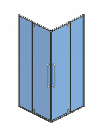Фото душевое ограждение aquame 90x90 см aqm7102