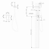 Фото смеситель с гигиеническим душем abber daheim af8225w