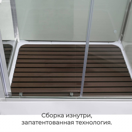 Фото душевая кабина avacan z2912led 120x90 см