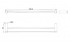 Фото полотенцедержатель raiber graceful rpb-80001