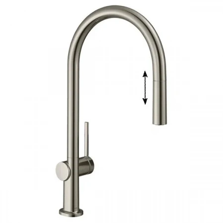 Фото смеситель для кухонной мойки hansgrohe talis 72803800