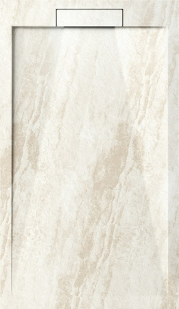 Фото поддон из искуственного камня esbano luxe 120x80 см esp-lm128dr
