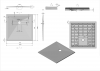 Фото поддон vincea 100x100 см vst-4sr1010w