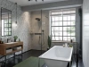 Фото термостатический смеситель для душа hansgrohe rainselect 15382340