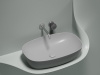 Фото раковина накладная ceramicanova element 60 см, цвет: серый cn6049msg