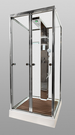 Фото душевая кабина avacan z111mtsteam 100x100 см с баней