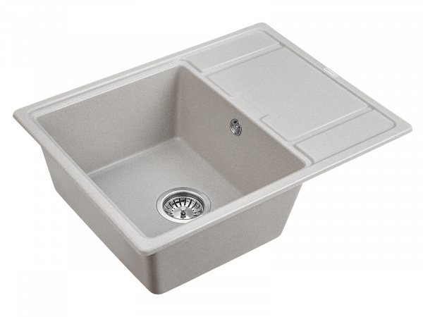 Фото кухонная мойка paulmark weimar 65 см pm216550-gr
