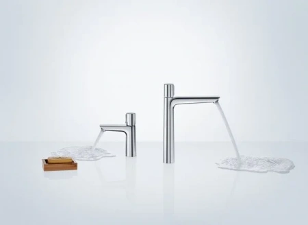Фото смеситель для раковины hansgrohe talis select e 71751000