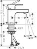 Фото смеситель для раковины hansgrohe vernis shape 71567670
