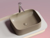 Фото раковина накладная ceramicanova element 50.5 см, цвет: капучино cn6052mc