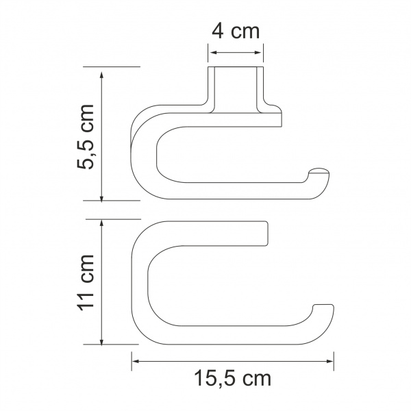 Фото полотенцедержатель wasserkraft kammel k-8396