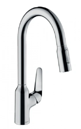 Фото смеситель для кухонной мойки hansgrohe focus 71820000