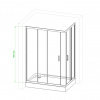 Фото душевое ограждение royal bath hpd rb8120hpd-t-ch 120x80 см