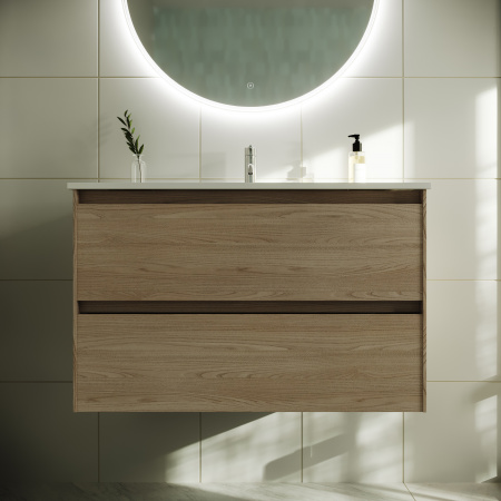 Фото тумба под раковину sancos cento 80 см, цвет: карпатская ель cn80ke