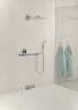 Фото верхний душ с держателем hansgrohe rainmaker select 460 1jet 24003400